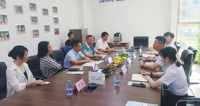 六月多所学院来访J9官网，共话校企合作